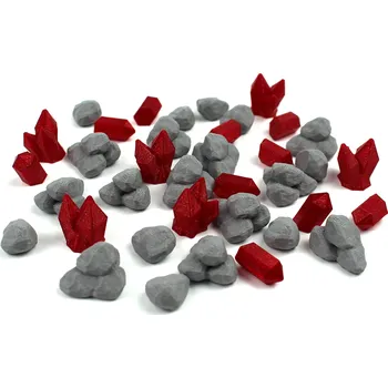 Příslušenství k deskovým hrám 3D žetony Heroes of Might & Magic III – barevné a detailní