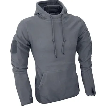Pánská mikina Mikina klokanka s kapucí FLEECE Titanium ŠEDÁ Mikina klokanka s kapucí FLEECE Titanium ŠEDÁ vel. XXL