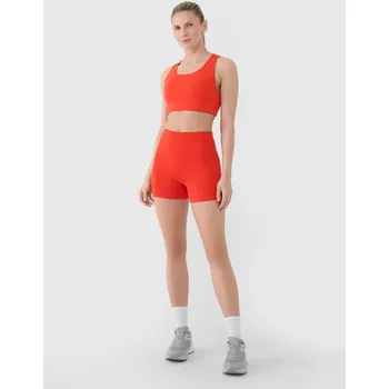Dámské kalhoty Dámské elastické kraťasy 4F 4FRSS25TFSTF021 RED M