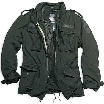 Pánský kabát Bunda US M65 REGIMENT s vložkou ČERNÁ Bunda US M65 REGIMENT s vložkou ČERNÁ vel. L