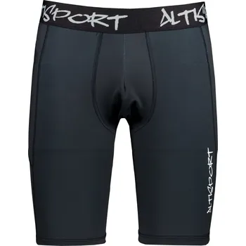 Dámské kalhoty Pánské sportovní legíny nad kolena premium ALTISPORT VOJ/ALM000LEG02 ČERNÁ XL