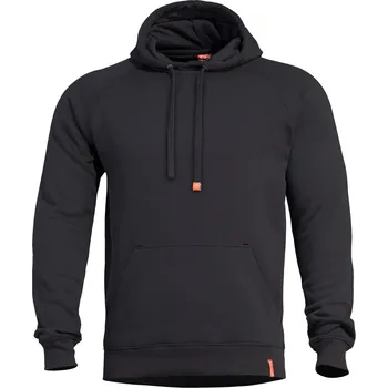 Pánské oblečení Mikina PHAETON s kapucí ČERNÁ Mikina PHAETON s kapucí ČERNÁ vel. 3XL