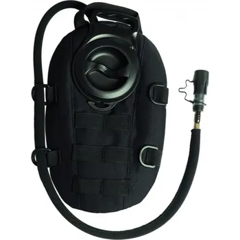 turistický batoh MIL-TEC® Batoh hydratační OVAL 1 L s popruhy ČERNÝ