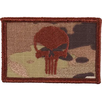 Nášivka MILITARY RANGE Nášivka LEBKA PUNISHER velcro MULTICAM®