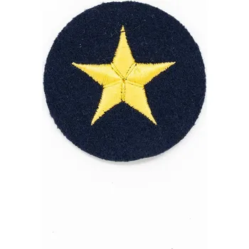 Nášivka Armáda NVA/DDR Nášivka námořních jednotek NVA kruh hvězda MODRÁ