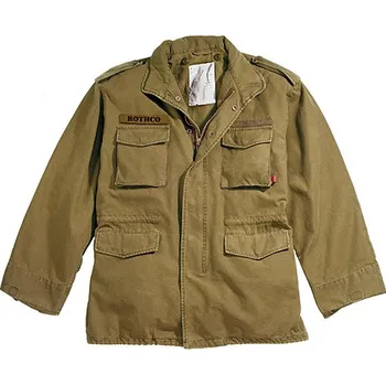 Pánský kabát ROTHCO Bunda US M65 VINTAGE RUSSETT BROWN