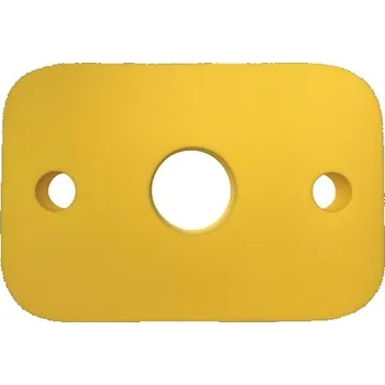 Plovací deska Plavecká deska 300x200x38mm, žlutá