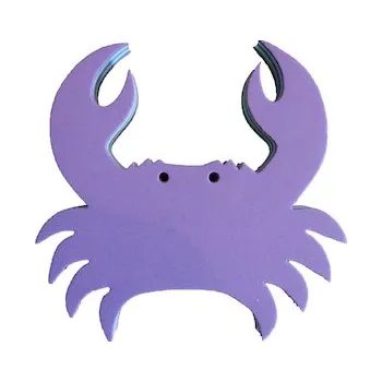 Plovací deska Plavecká deska KRAB 250x270x38, fialová