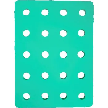 Plavecký ponton (20 otvorů) 950x700x38mm, zelená