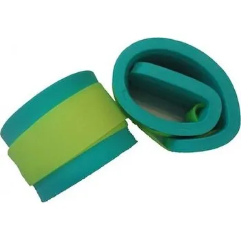 Nafukovací rukávky Nadlehčovací rukávky (pár)-neon žlutý zip 550x100x15mm, zelená+neon žlutý zip