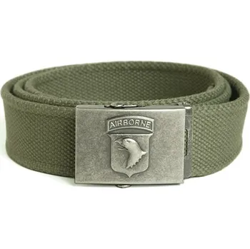 Módní doplněk MIL-TEC® Opasek AIRBORNE 101 40mm ZELENÝ