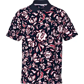 ALBERTO Leo Cool Comfort pánské tričko modro-červené Velikost oblečení: M + Dárková krabička týček