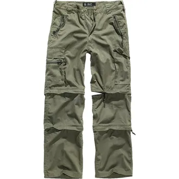 Pánské kalhoty BRANDIT Kalhoty SAVANNAH odepínací ZELENÉ