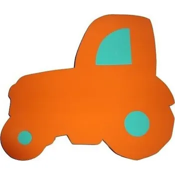 Plovací deska Plavecká deska TRAKTOR - novinka 400x350x38, oranžová