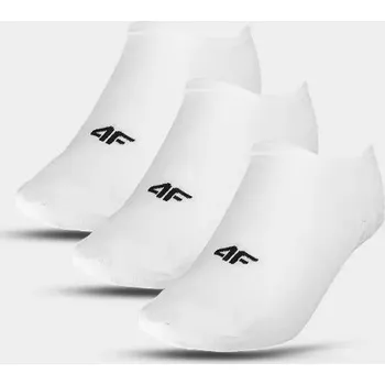 Pánské ponožky 4F 4FWMM00USOCM477 WHITE 43-46