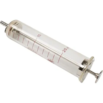 Injekční stříkačka Stříkačka injekční skleněná 20ml