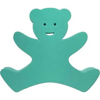 Plovací deska Plavecká deska MEDVÍDEK 340x290x38, zelená