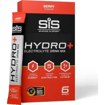 SIS Hydro + pack of 6 sacharid.nápoj berry