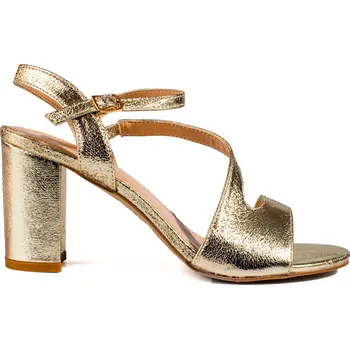 Dámské sandále Elegantní dámské sandály na sloupku GD-DO-138A-GO Velikost: 37