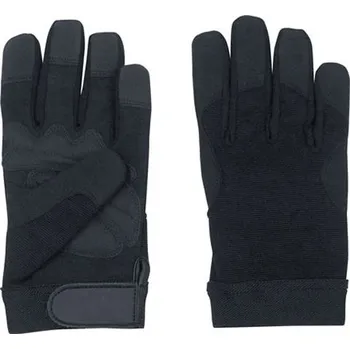 Pracovní rukavice Rukavice MILITARY MECHANICS ČERNÉ Rukavice MILITARY MECHANICS ČERNÉ vel. XL