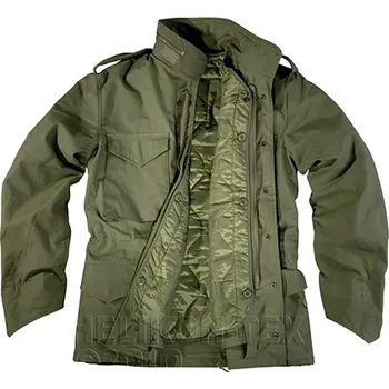 Pánský kabát Bunda US typ M65 s vložkou ZELENÁ Bunda US typ M65 s vložkou ZELENÁ vel. S