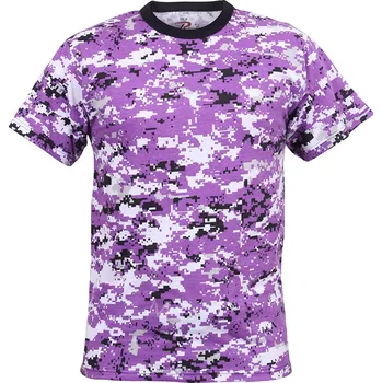 Pánské tričko Triko DIGITAL VIOLET CAMO Triko DIGITAL VIOLET CAMO vel. S