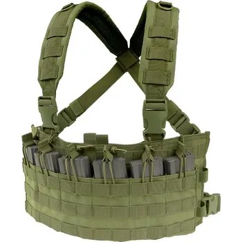 Airsoft CONDOR OUTDOOR Vesta taktická RAPID ASSAULT CHEST RIG ZELENÁ