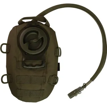 turistický batoh MIL-TEC® Batoh hydratační OVAL 1 L s popruhy ZELENÝ