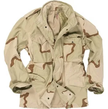 Bunda US M65 3-COL DESERT použitá Bunda US M65 3-COL DESERT použitá vel. M-R