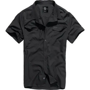 Pánská košile Košile ROADSTAR krátký rukáv ČERNÁ Košile ROADSTAR krátký rukáv ČERNÁ vel. 4XL