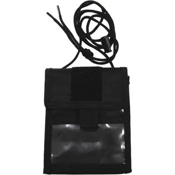 Peněženka MFH Peněženka ID CASE na šňůrce ČERNÁ