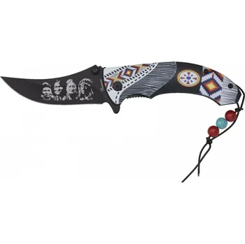 Bojový nůž Albainox Nůž zavírací INDIAN hladké ostří