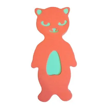 Plovací deska Plavecká deska KOČKA 400x250x38, červená