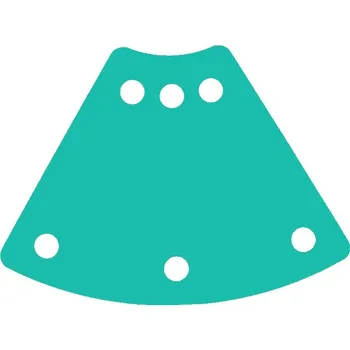 Plovací deska Plavecký ponton VÝSEČ 1040x700x38, zelená