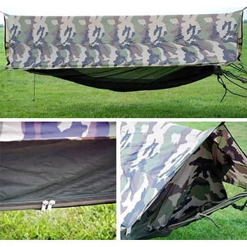 Houpací síť FOSCO Síť houpací JUNGLE s moskytiérou WOODLAND