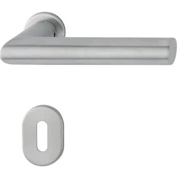 HOPPE kování AMSTERDAM, interiérové, klika-klika, nerez, mini rozeta PZ