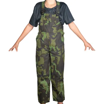 Chlapecké kalhoty Kalhoty dětské s laclem vz.95 les