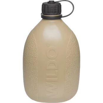 Láhev Wildo® Láhev polní plastová ŠVÉDSKÁ KST s karabinou PÍSKOVÁ