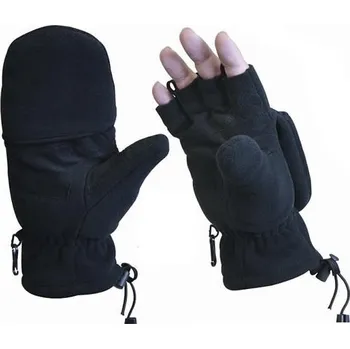 Rukavice Rukavice SNIPER bez prstů/palcové FLEECE ČERNÉ Rukavice SNIPER bez prstů/palcové FLEECE ČERNÉ vel. M