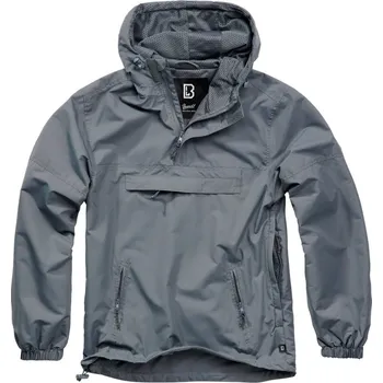 Oblečení a móda BRANDIT Bunda SUMMER WINDBREAKER ŠEDÁ