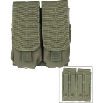 MIL-TEC® Pouzdro na zásobníky M4/M16 dvojité ZELENÉ