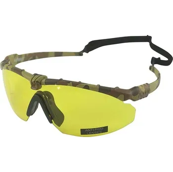 ochranné brýle KOMBAT Brýle RANGER CAMO rám ŽLUTÁ skla