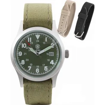 Hodinky Smith Wesson® Hodinky MILITARY Smith Wesson s výměnnými řemínky ZELENÉ