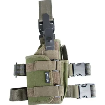 MIL-TEC® Pouzdro pistolové stehenní CORDURA ZELENÉ