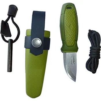 Bojový nůž MORA of Sweden® Nůž ELDRIS na krk s křesadlem ZELENÝ