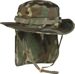 TEESAR® Klobouk JUNGLE s límcem rip-stop WOODLAND