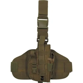 MFH Pouzdro na zbraň stehenní MOLLE COYOTE BROWN