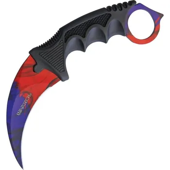 Pracovní nůž Nůž KARAMBIT pevná čepel BAREVNÝ