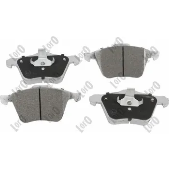 Brzdová destička Sada brzdových destiček, vždy 4 kusy v sadě ABAKUS 231-01-254