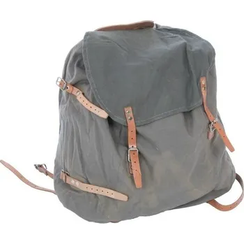 turistický batoh Armáda Švédská Batoh ŠVÉDSKÝ M39 bez popruhů a konstrukce použitý